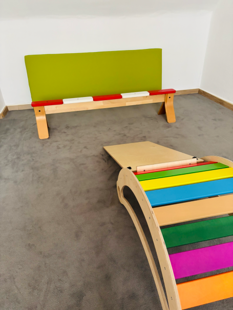 Bewegungsraum im OG - Mini Paradies Bewegungsraum im Obergeschoss